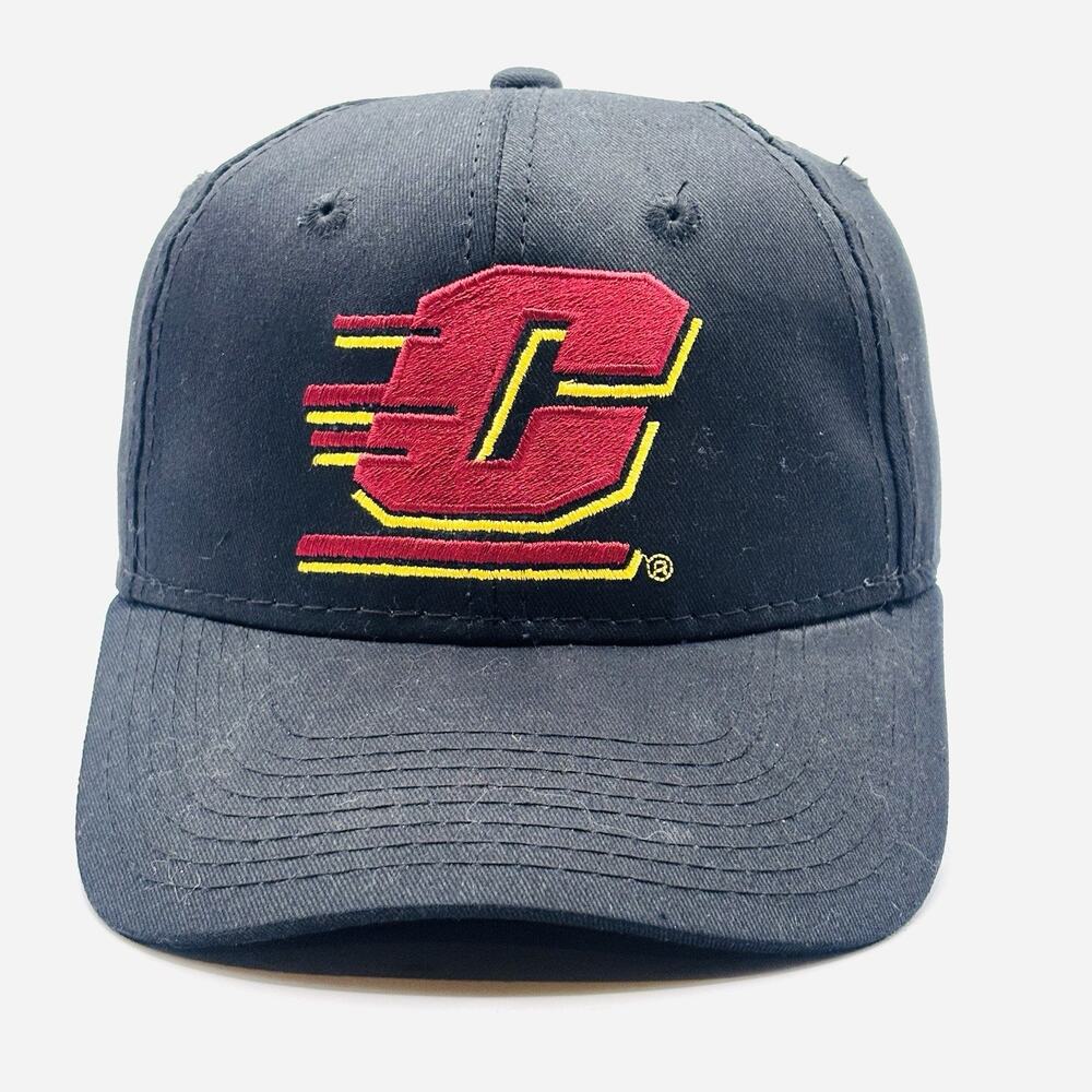 Central Michigan University Chippewas Adjustable Snapback Hat Embroidered Cap